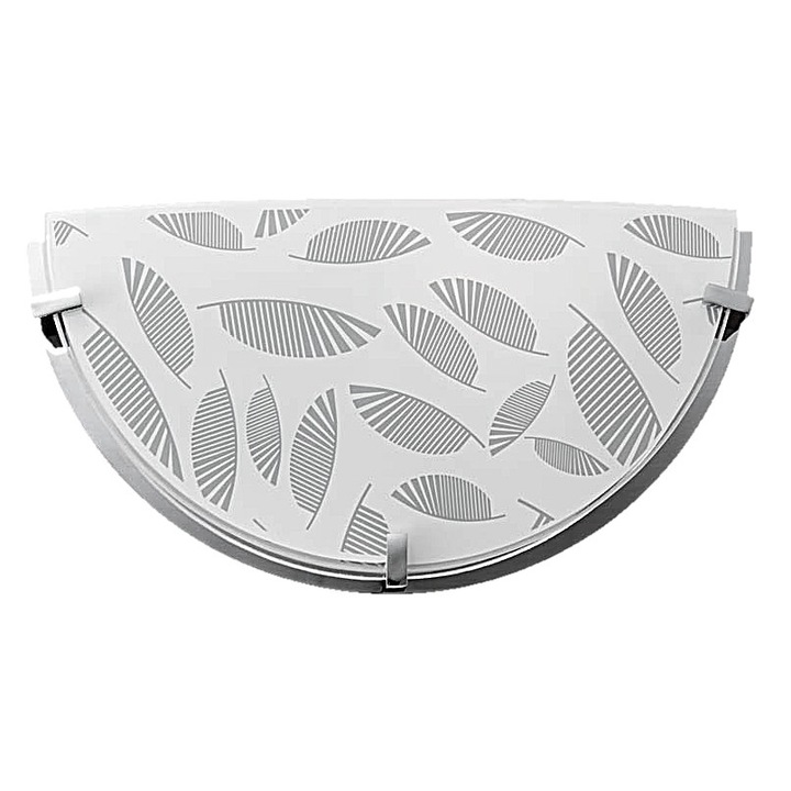 Плафон Fikus, Candellux, LED, E27, 1 x 60 W, Бял