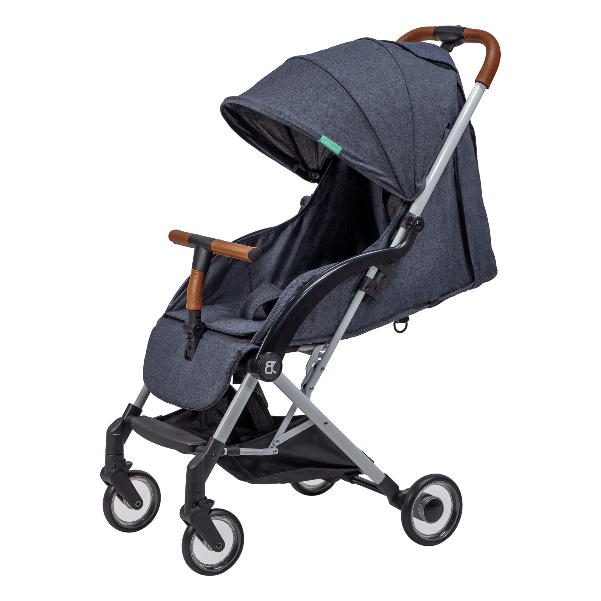 Carucior compact BEBUMI Sport Air 0-4 ani Gri Inchis/Dark Gray