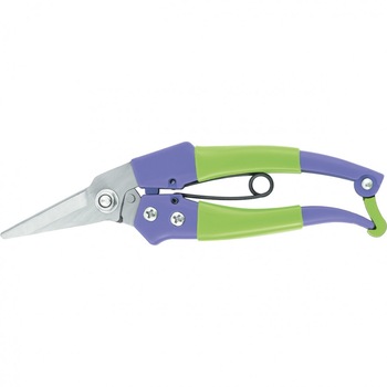 Foarfece flori 190 mm, manere plastic, cauciucate, PALISAD Foarfece flori 190 mm, manere plastic, cauciucate, PALISAD