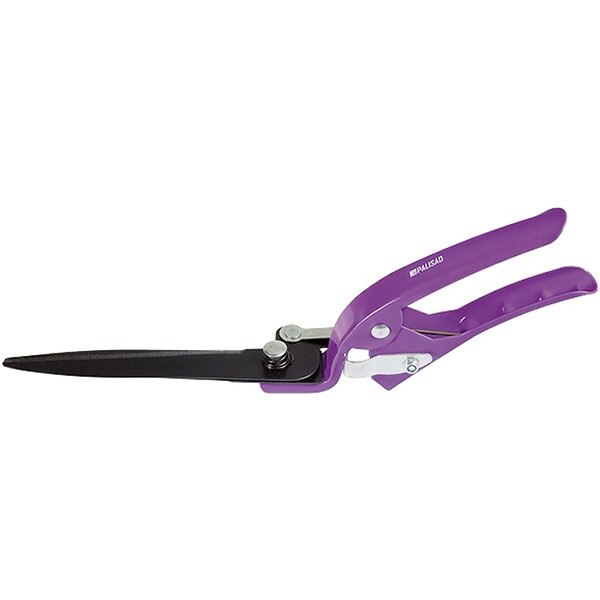 Foarfeca gazon, 310mm, manere metalice, cauciucate, PALISAD