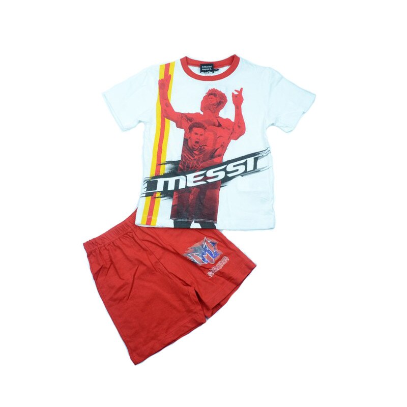 Pijama vara baieti Sun City Linoel Messi ER2134A, Multicolor