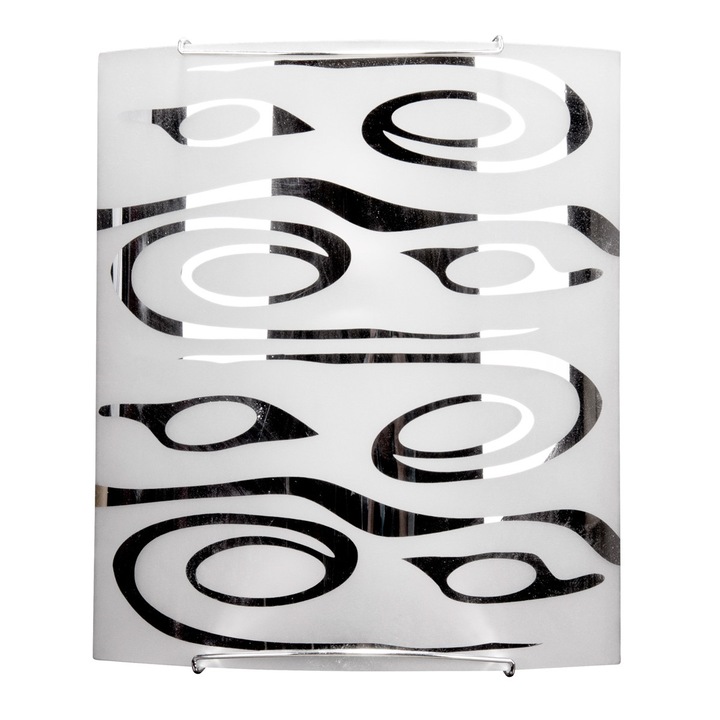 Edgar fali lámpa, Candellux, LED, E27, 21 x 60 W, Fehér