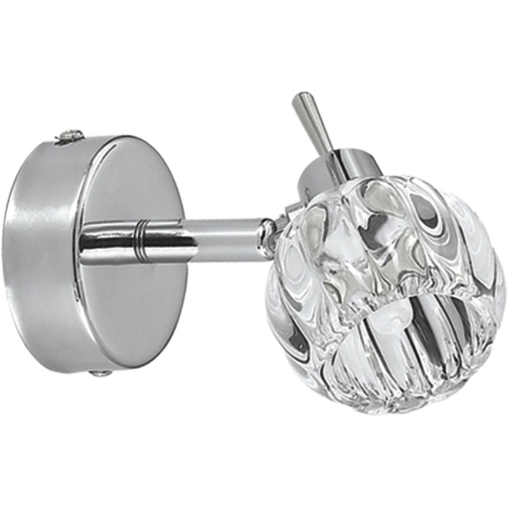 Аплик Bombola, Candellux, LED, G9, 1 x 40 W, Сребрист