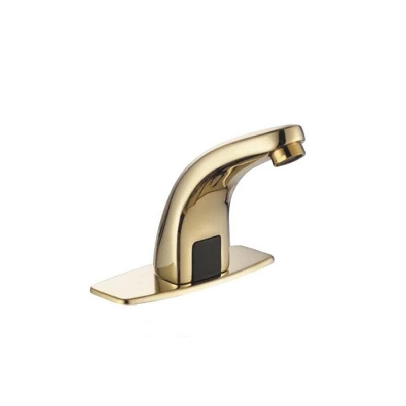 Baterie lavoar cu senzor gold TRENDY S