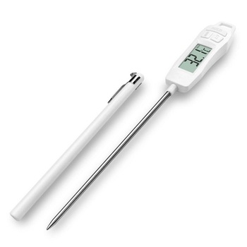 Termometru digital cu sonda pentru bucatarie, lichide, alimente, lactate, prajituri, ceara etc. -50° C - +300° C, Pufo Termometru digital cu sonda pentru bucatarie, lichide, alimente, lactate, prajituri, ceara etc. -50° C - +300° C, Pufo