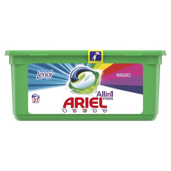 Detergent capsule Ariel 3in1 PODS Touch of Lenor, 31 spalari