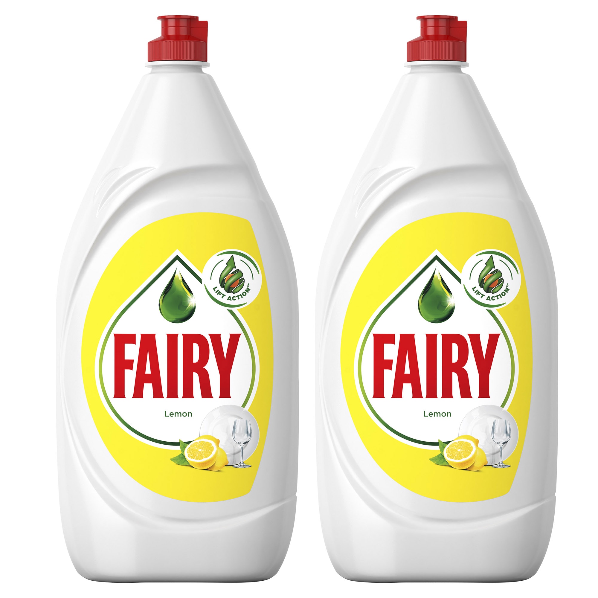 Pachet Promo: 2 x Detergent de vase Fairy Lemon 1.3 L