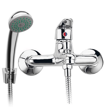 Baterie cada Ferro Smile BSM11, set de dus, cartus ceramic, crom Baterie cada Ferro Smile BSM11, set de dus, cartus ceramic, crom