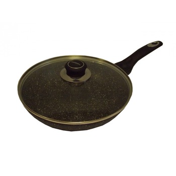 Tigaie cu capac, invelis marmura, 24 cm, Tiross TS1254P Tigaie cu capac, invelis marmura, 24 cm, Tiross TS1254P