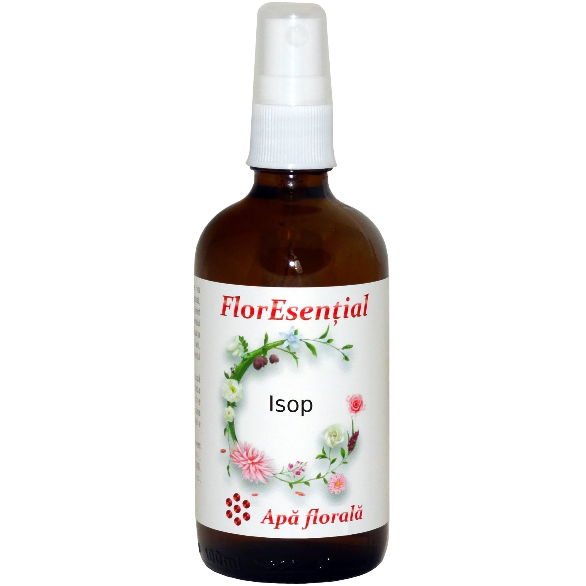 Apa florala de Isop (Hyssopus officinalis), 100ml