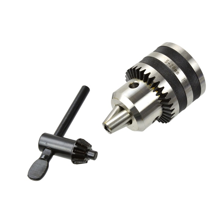 Mandrina pentru gaurit 5-20mm B22 cu cheie, Geko G00550