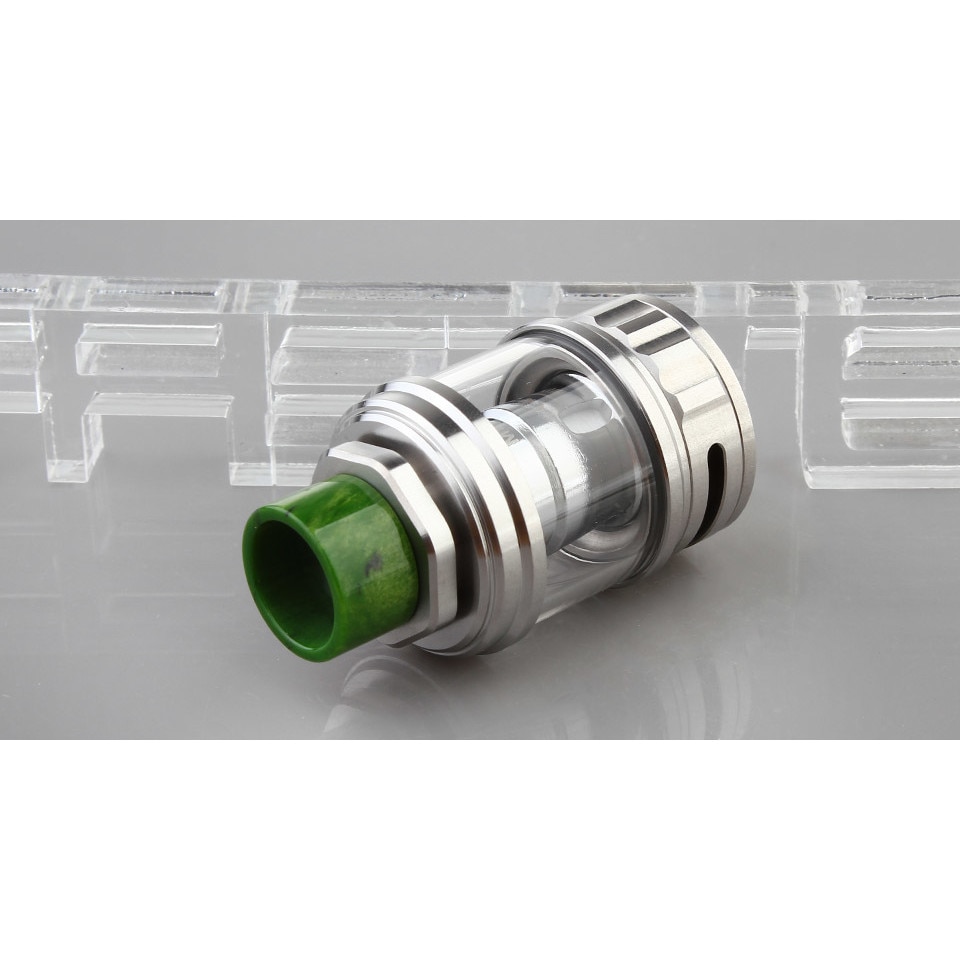 Atomizor Vandy Vape™ SS Green Flame Compatibil Jakaroo, Swell, Trident, 2 Rezervoare, 2 Rezistente 5ml