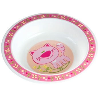 Castron plastic, animale, roz, Canpol, 4/412, 270 ml Castron plastic, animale, roz, Canpol, 4/412, 270 ml