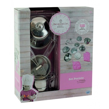 Set de vase bucatarie cu 14 accesorii Maisonelle Set de vase bucatarie cu 14 accesorii Maisonelle