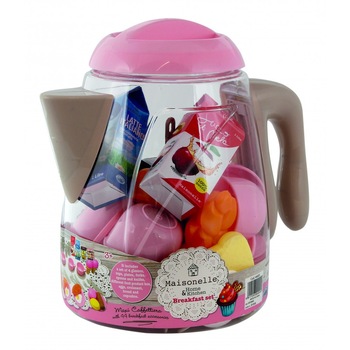 Maxi cafetiera cu accesorii pentru mic dejun Maisonelle Maxi cafetiera cu accesorii pentru mic dejun Maisonelle