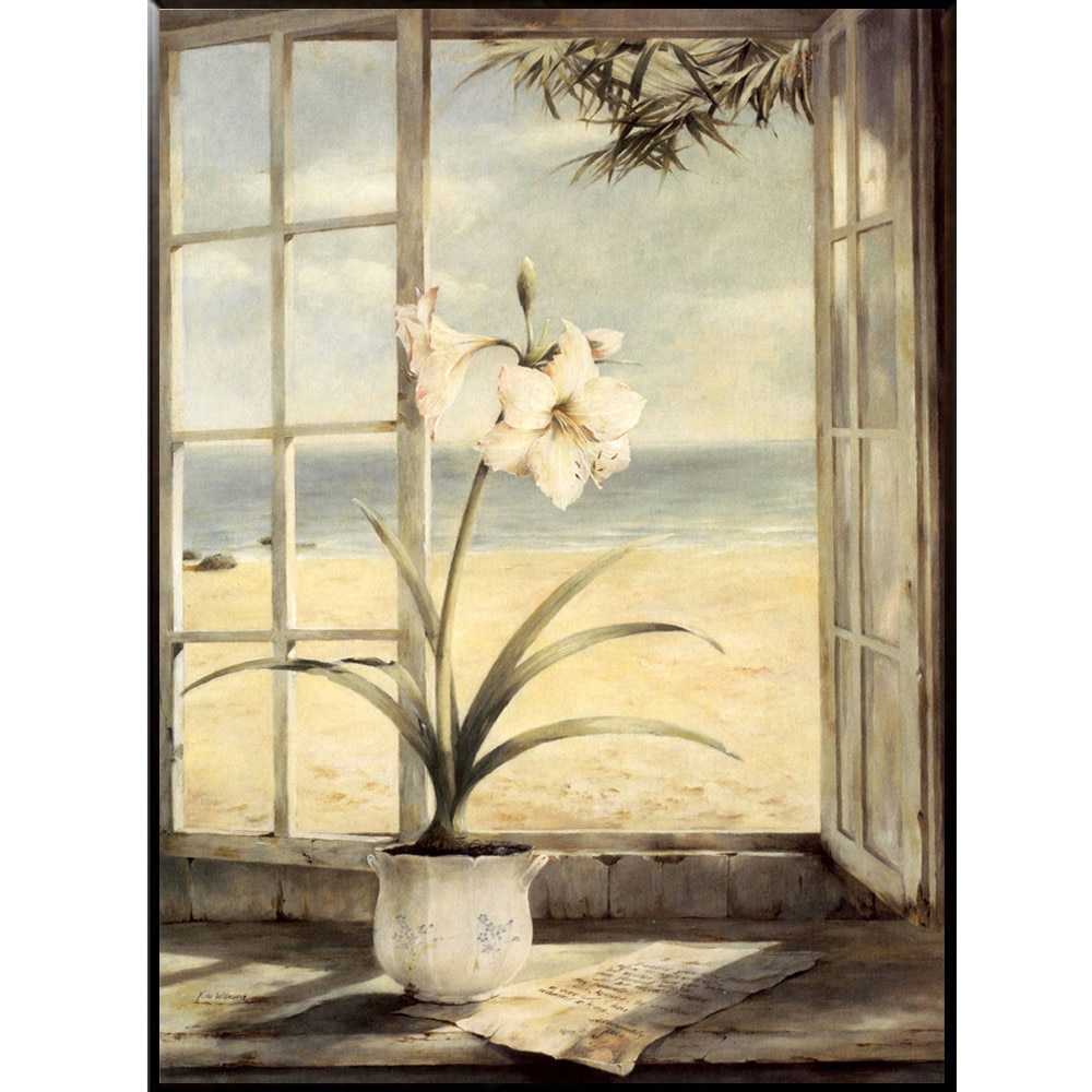 Tablou inramat pe suport de lemn 