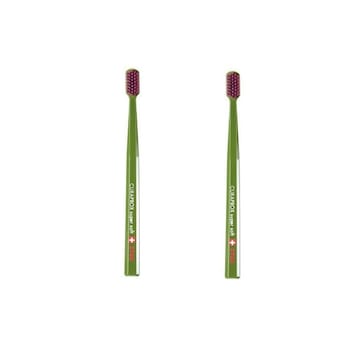 Set 2 Periute de dinti 3960 cu Peri Super Soft, Curaprox, Multicolor Set 2 Periute de dinti 3960 cu Peri Super Soft, Curaprox, Multicolor