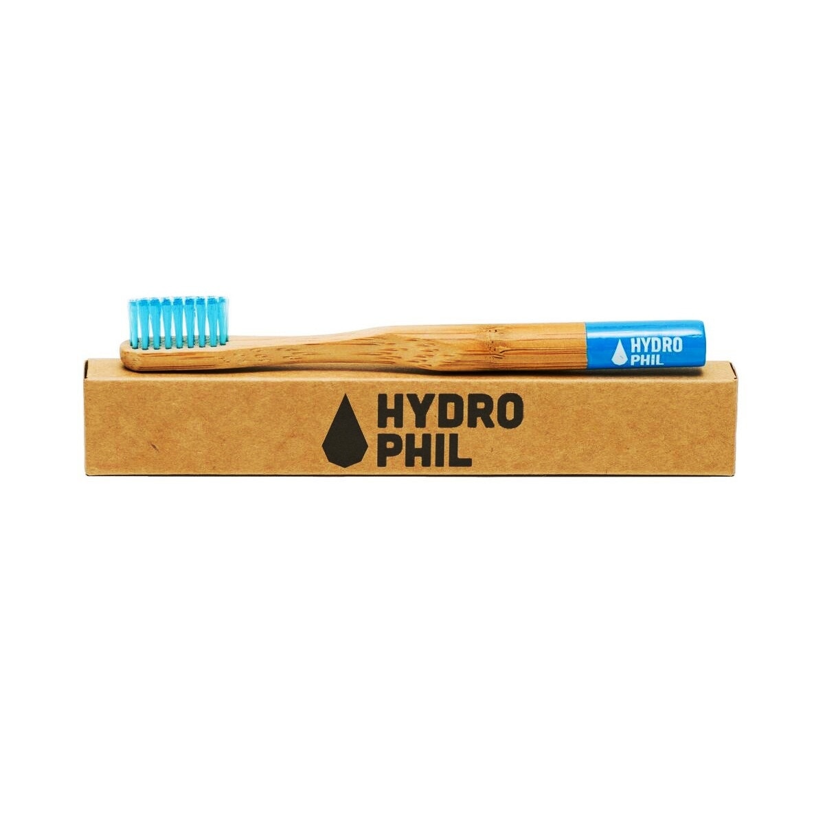 Periuta de dinti Copii (extra-soft) Albastru Hydrophil, 100% vegana, fara BPA