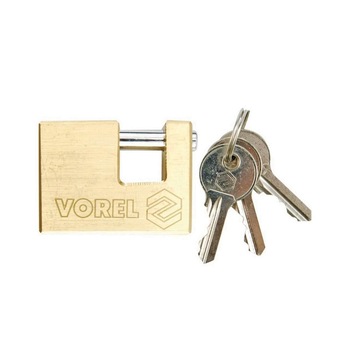 Lacat alama, dreptunghiular, Vorel 75 mm, 3 chei Lacat alama, dreptunghiular, Vorel 75 mm, 3 chei