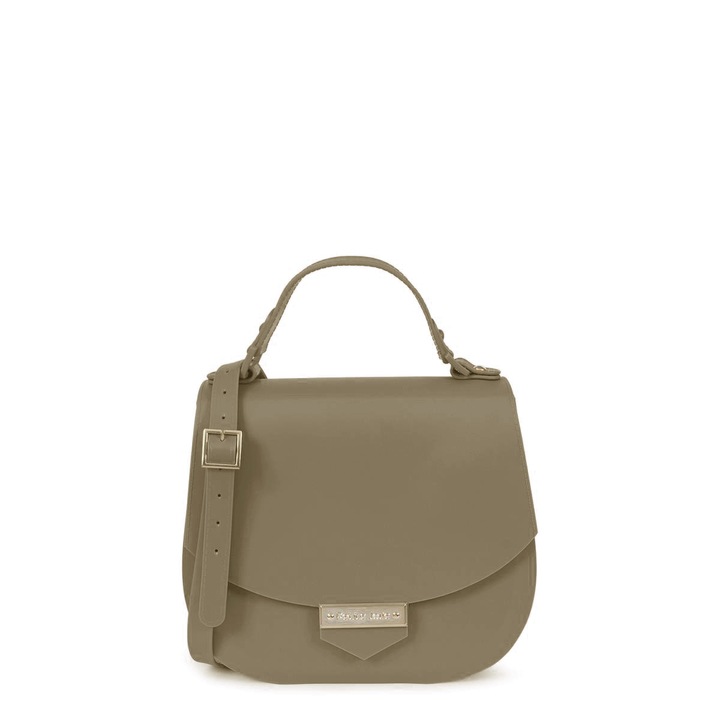 Petite Jolie Saddle Pop Oliva kézitáska