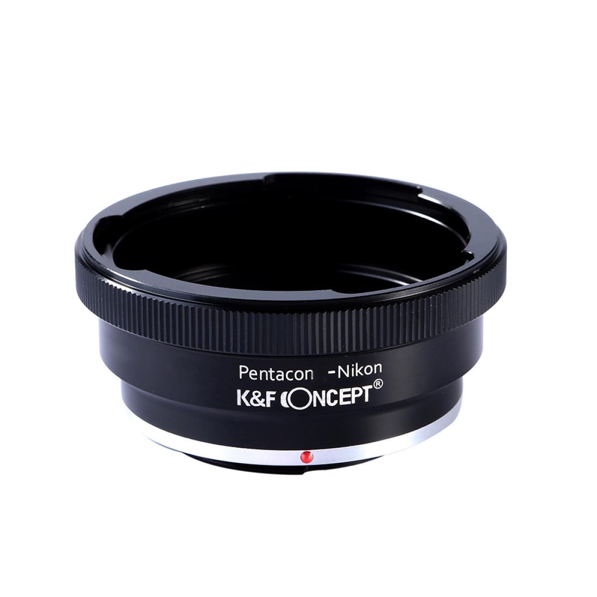 Adaptateur K&F Concept : Objectif Pentacon 6 / Kiev 60 Vers Boîtier Nikon F