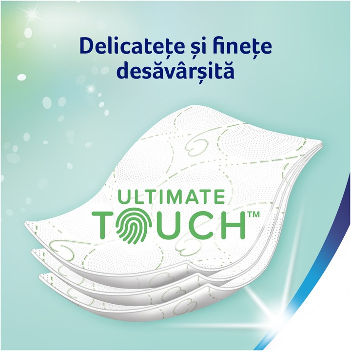 Тоалетна хартия Zewa Deluxe Camomile Comfort, 3 пласта, 10 ролки