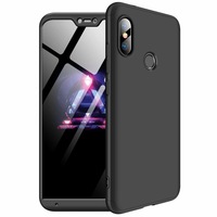 Husa 360° Matte Full Protection Gema Mixt pentru Huawei Honor 8x , negru