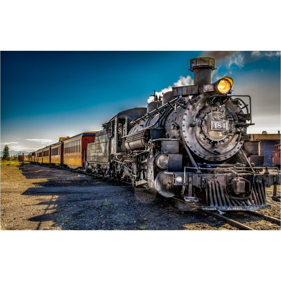 Tablou canvas Sarpele de fier (45 x 30 cm)