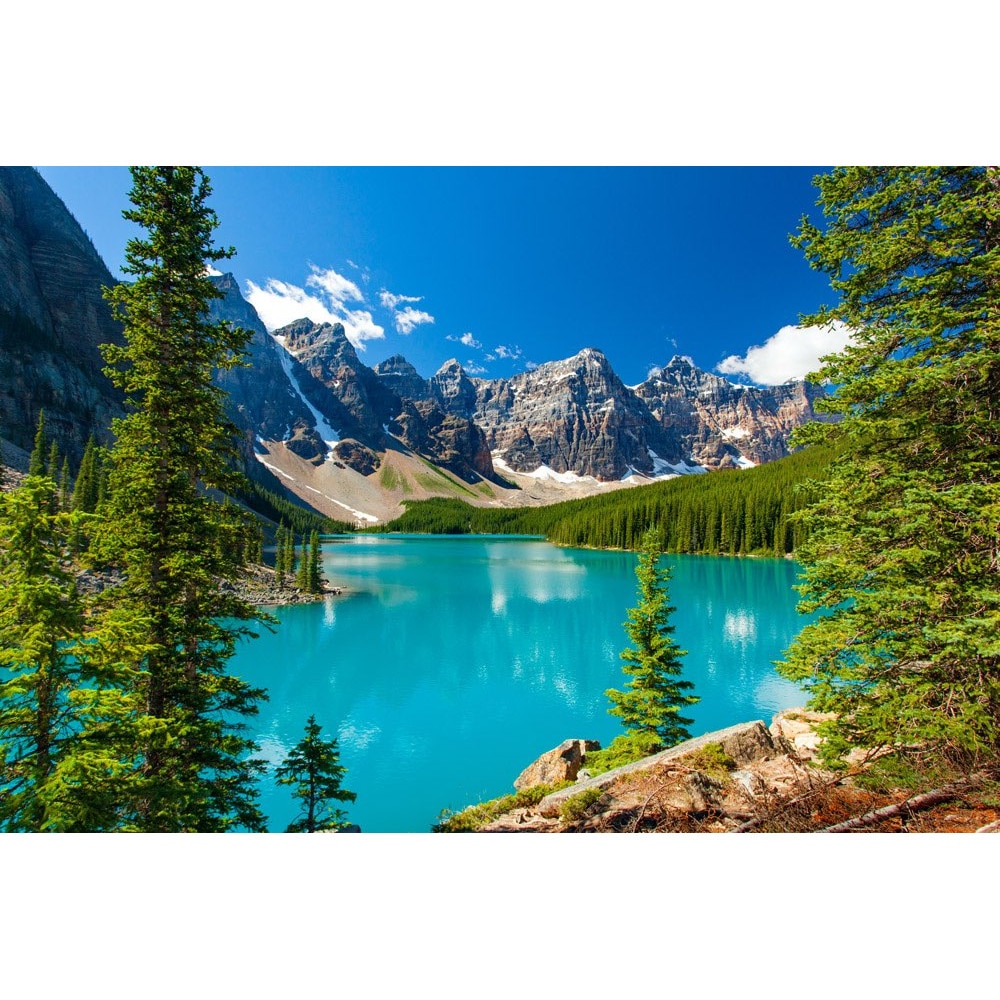 Tablou canvas Lacul de cristal (45 x 30 cm)