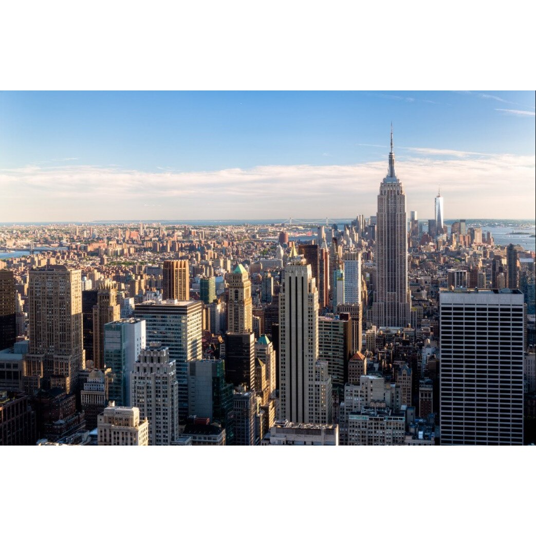 Tablou canvas New York dimineata (45 x 30 cm)