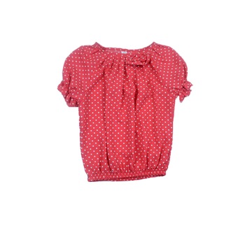 Bluza maneca scurta fetite Alessia ALS-001, Coral Bluza maneca scurta fetite Alessia ALS-001, Coral
