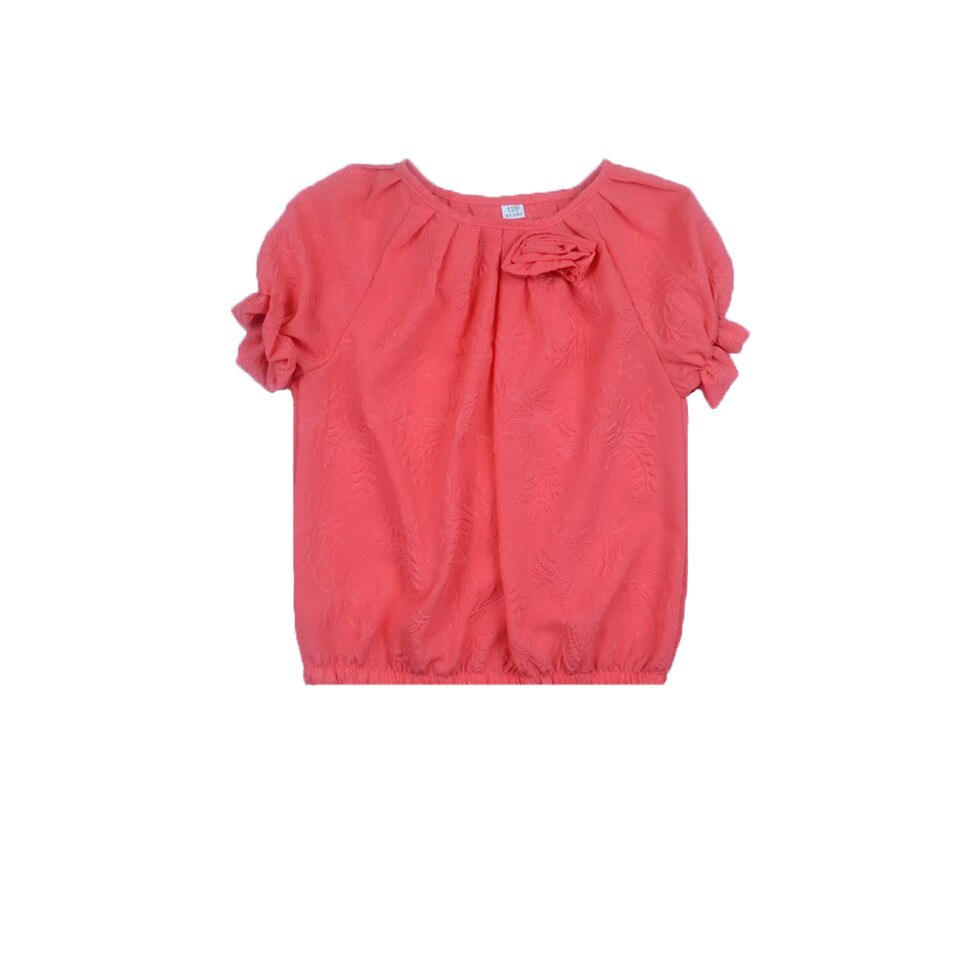 Bluza maneca scurta, ALessia, Coral