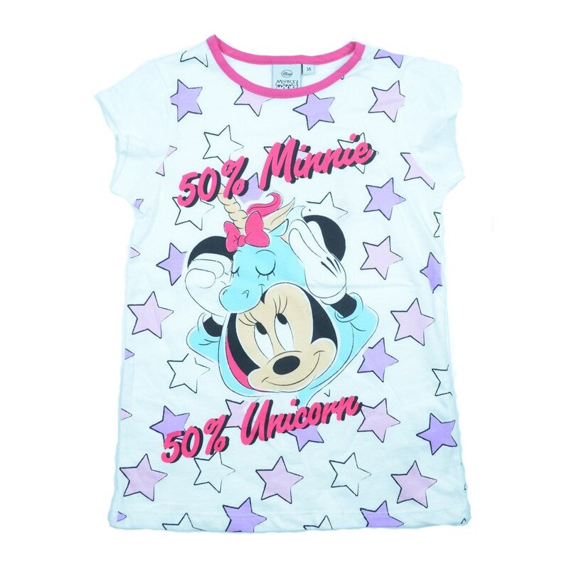 Tricou maneca scurta fetite Sun City Minnie Mouse SE2155, Multicolor, 116
