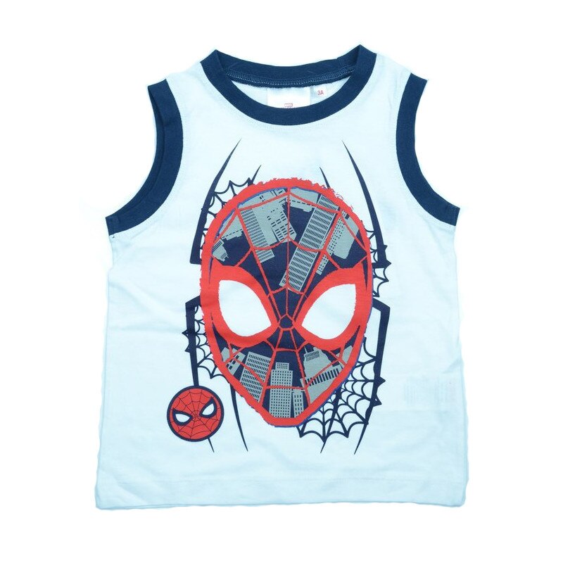 Tricou fara maneci baieti Sun City Spider Man SE1180B, Multicolor