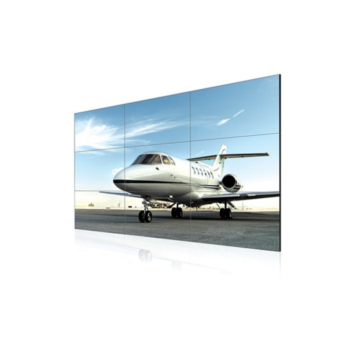 Lg 24/7 lfd 55" - 55lv35a, 1920x1080, 500 cd/m2, hdmi, dvi, lan, usb, rgb, rs-232c, super narrow bezel