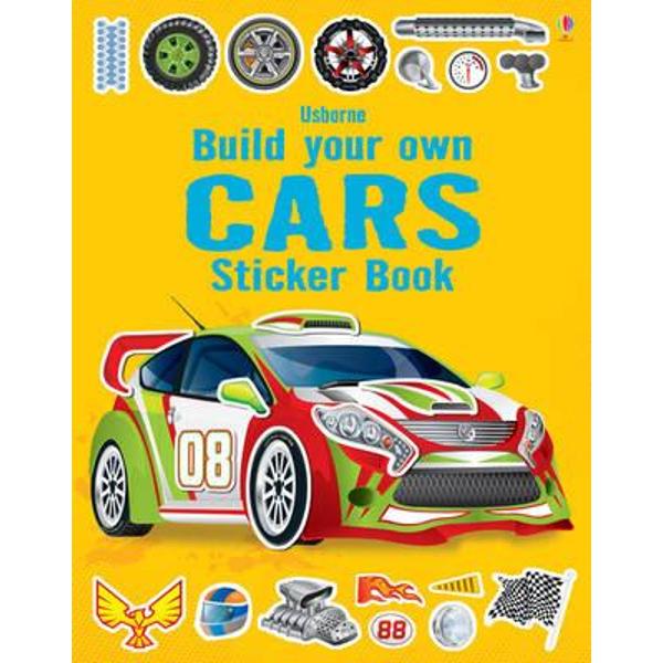 Build Your Own Cars Sticker Book