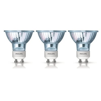 Set 3 Becuri Halogen PHILIPS, Dichroic40D, 50W, GU10, lumina calda, 230V Set 3 Becuri Halogen PHILIPS, Dichroic40D, 50W, GU10, lumina calda, 230V