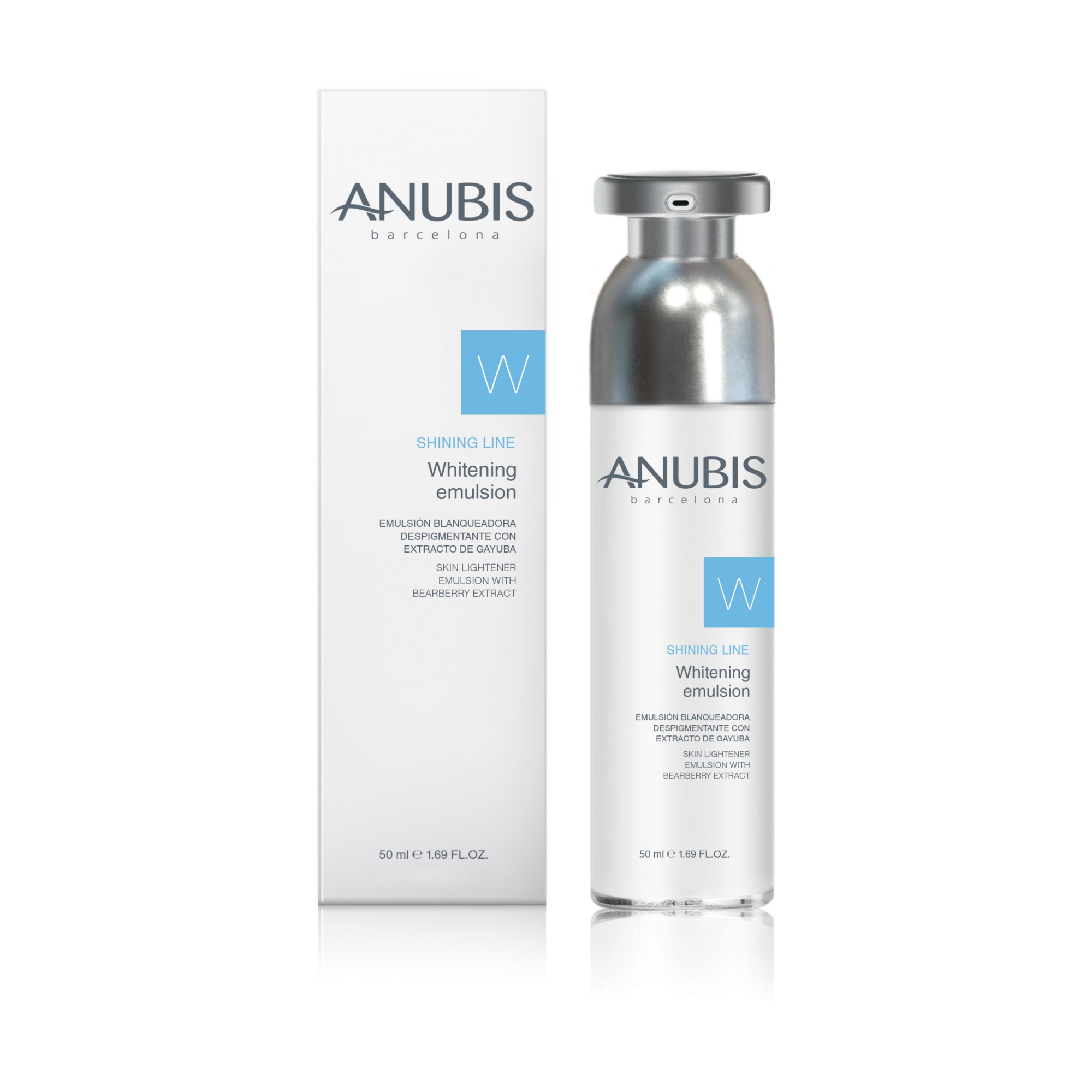 Emulsie pentru tenul pigmentat- Anubis Shining Line Whitening Emulsion 50 ml