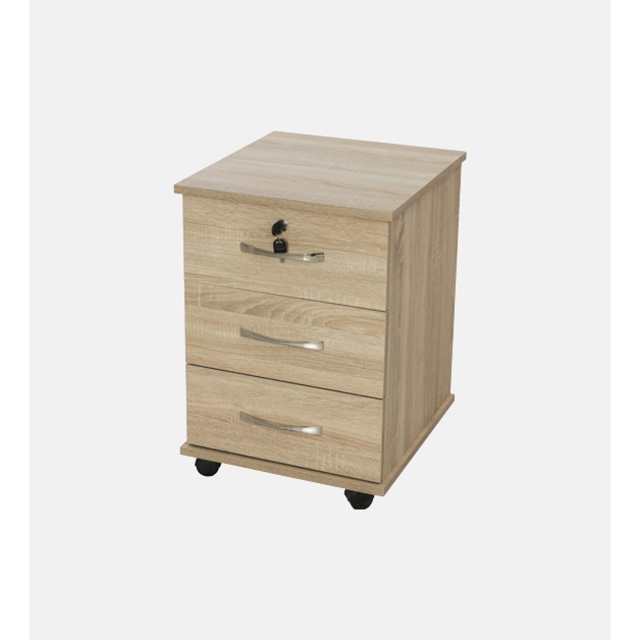 Comoda Omega Alpino, 600mm x 485 mm x 165 mm, Stejar