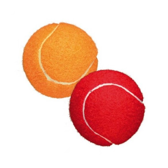Jucarie Trixie set mingi tenis pentru caini 2 buc X 6 cm 34800