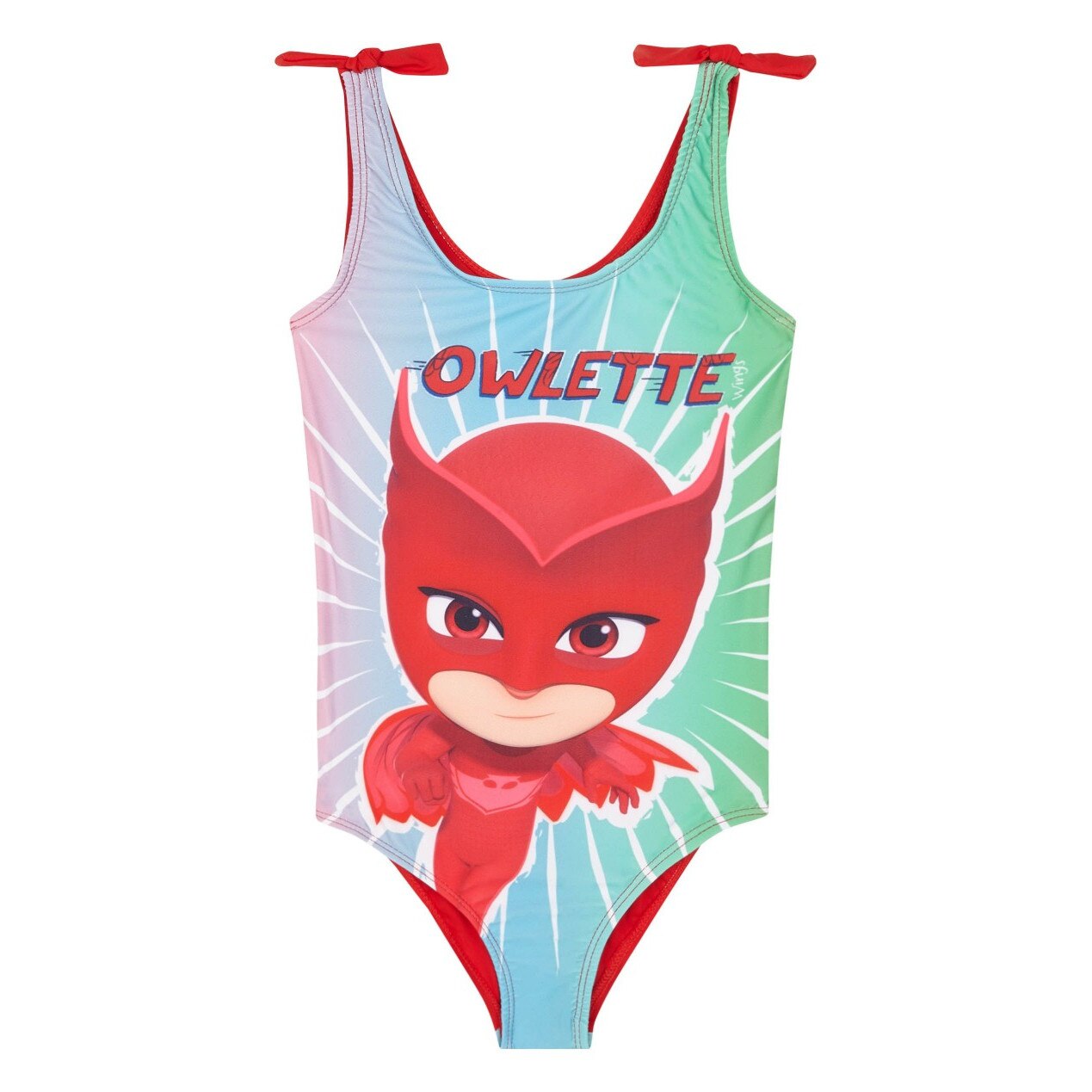 Costum de baie Pj Masks rosu