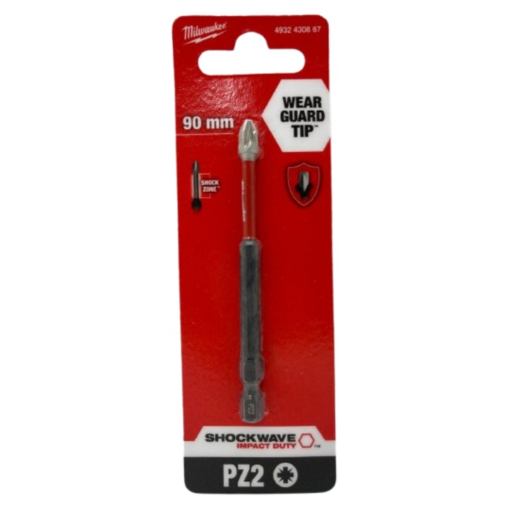 Bit de impact PZ2 90mm SHOCKWAVE Milwaukee