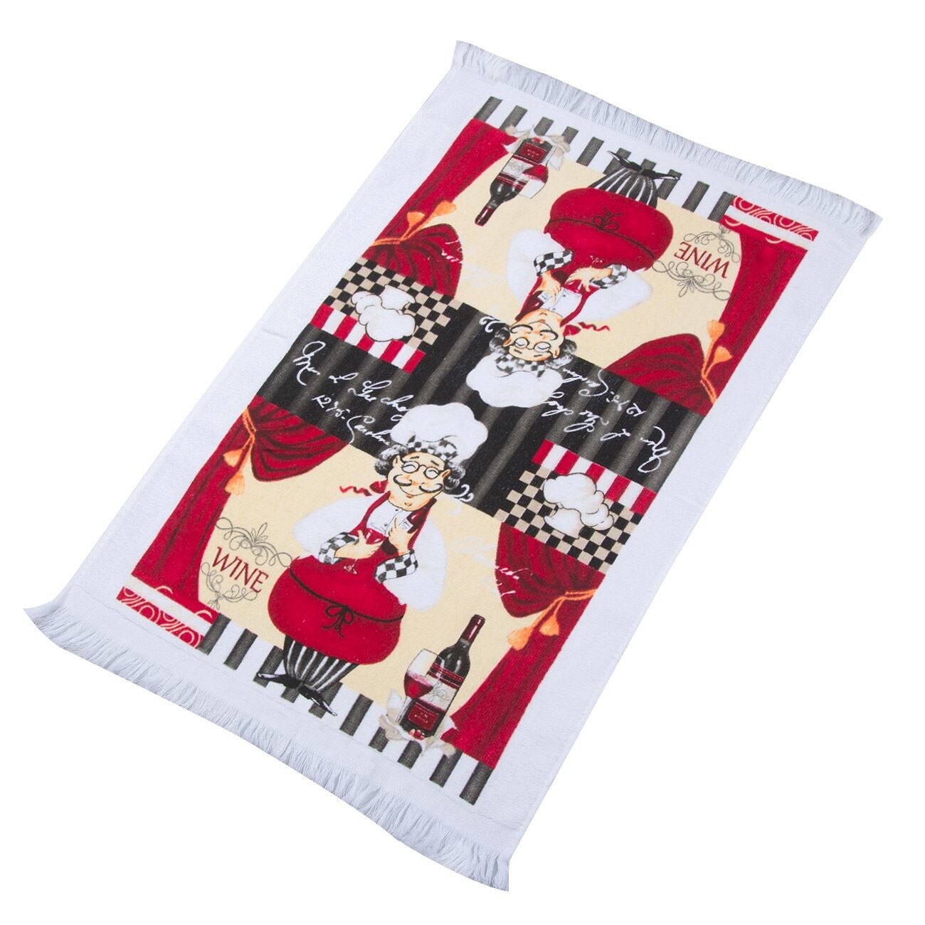 Prosop de bucatarie, Zola®, bumbac, Model cu bucatar, 35x60 cm