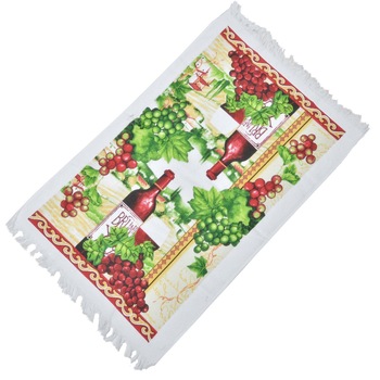 Prosop de bucatarie, bumbac, Model sticle de vin, 35x60 cm Prosop de bucatarie, bumbac, Model sticle de vin, 35x60 cm