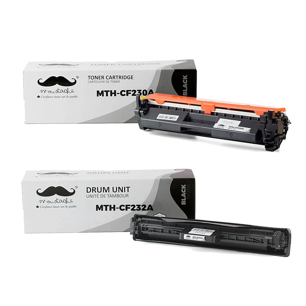 Set 2 Cartuse CF230A/CF232A 1Toner/1Unitate Cilindru Compatibile Pentru HP LaserJet Pro M203dw / LaserJet Pro MFP M227fdw / LaserJet Pro M203dn / LaserJet Pro MFP M227sdn-1.6K+23K