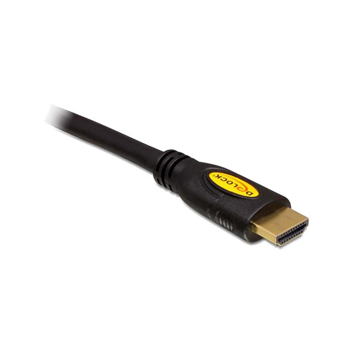 Cablu HDMI 4K v1.4 19T-19T 5m Negru, Delock 82455