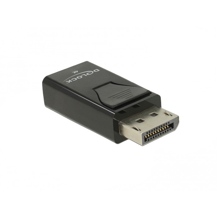 Adaptor Displayport 1.2 la HDMI T-M 4K pasiv negru, Delock 65865