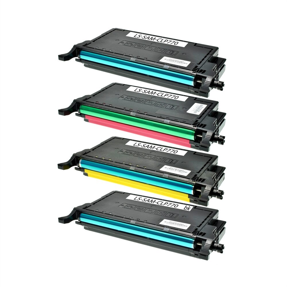 Set 4 Cartuse 28000Pag. CLP770 BK Compatibile Samsung Clp 770 ND CLP 775ND-7K#CLT-K6092S