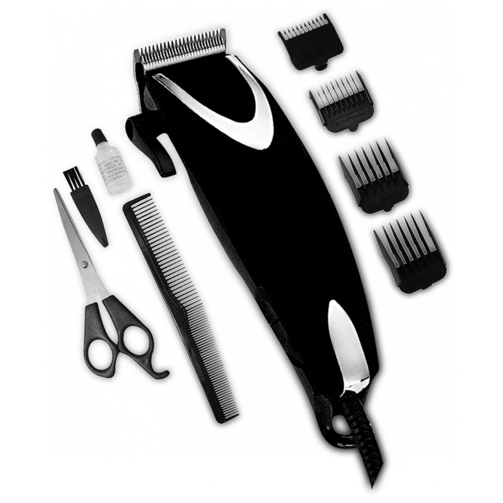 Aparat de tuns SAPIR SP 1810 U, 10W, Negru/inox