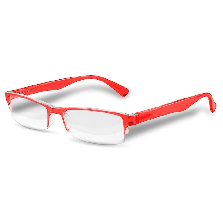 Очила за четене RAFFA SMART - червен цвят, диоптър +2.0